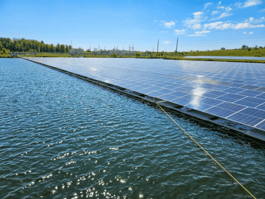 Sofidel's Inola Facility Floating Solar Project